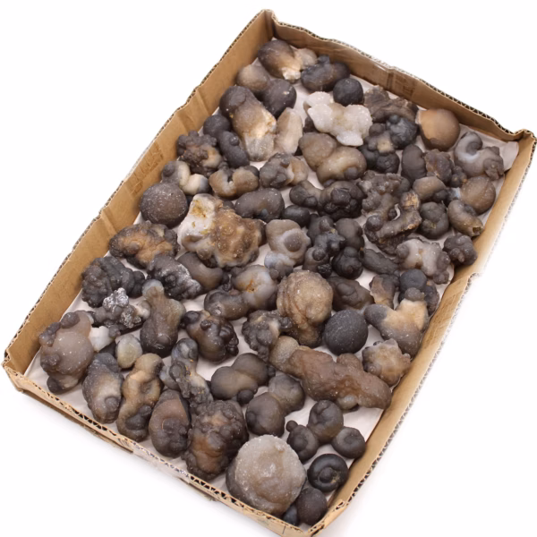 Exemplar Av Mineraler - Kalcedon (Ca 100 Stycken) - Bild 4