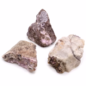 Mineralprøver - Koboltkalsitt (Ca. 25 Stykker)