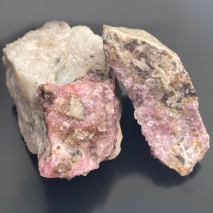 Mineralprøver - Kobolt - Calcit (Ca. 25 Stykker)