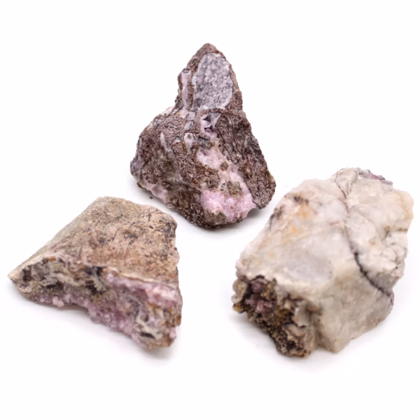 Mineralprøver - Koboltkalsitt (Ca. 25 Stykker)