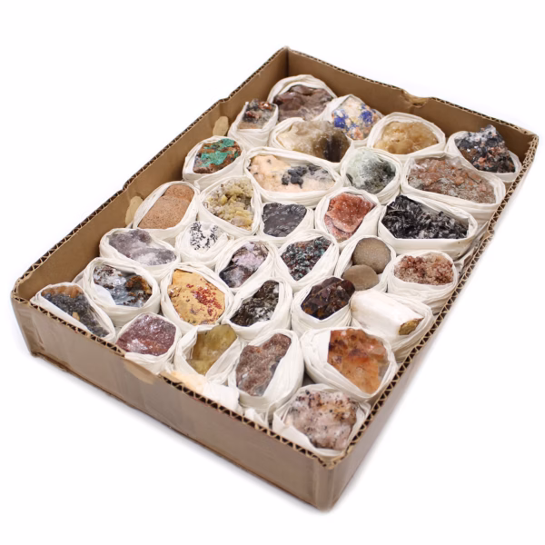 Minerales - Piezas Mixtas (Aprox. 24 Piezas) - Imagen 3