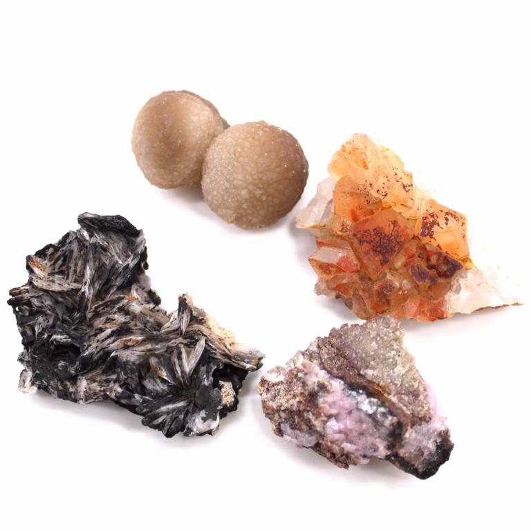 Mineral-Specimens-Mixed-Pieces-approx-24-pieces