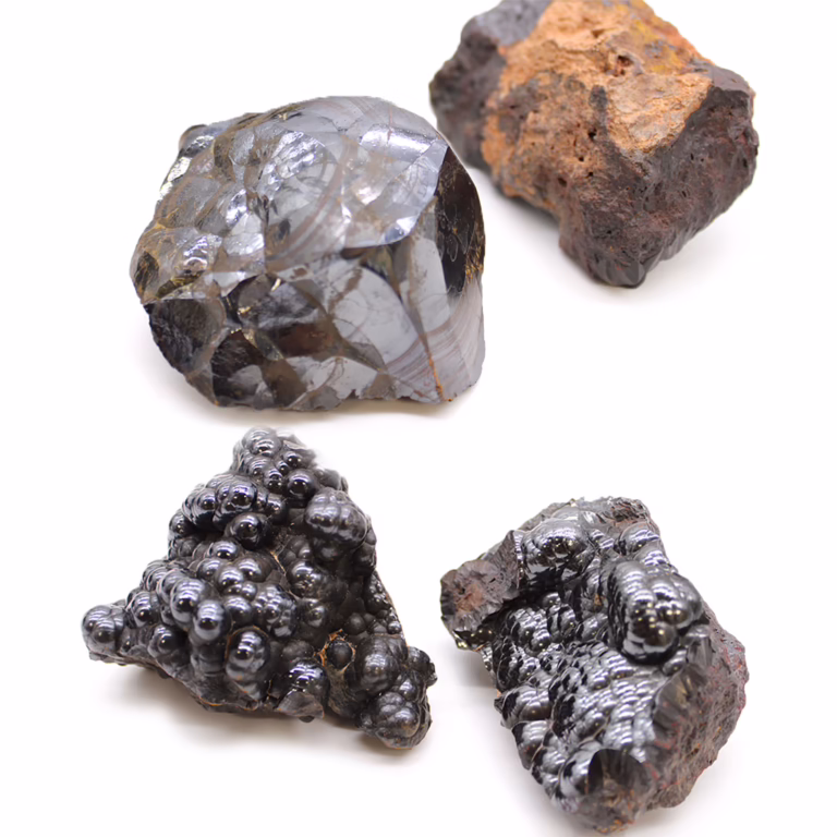 Mineral-Specimens-Natural-Hematite-approx-20-pieces