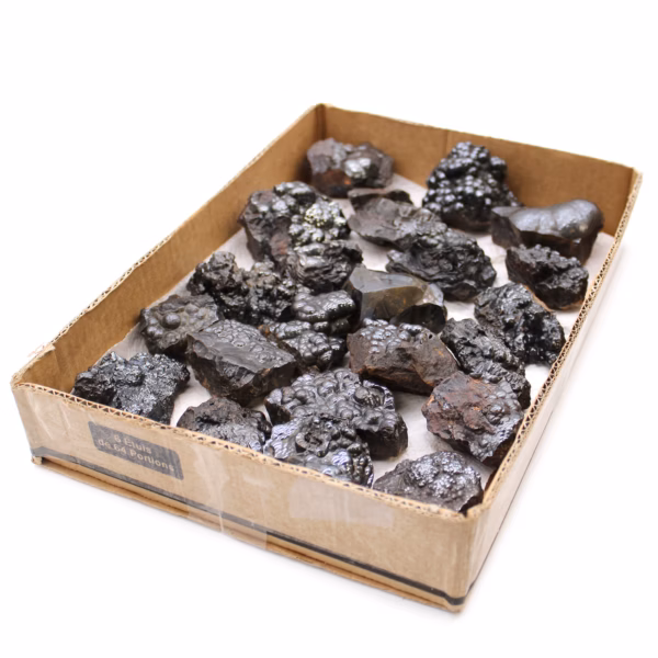 Minerale Exemplaren - Natuurlijk Hematiet (Ca. 20 Stuks) - Afbeelding 9