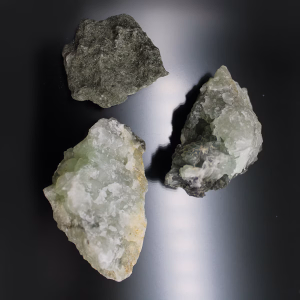Exemplar Av Mineraler - Liten Prynit (Ca 100 Stycken) - Bild 7