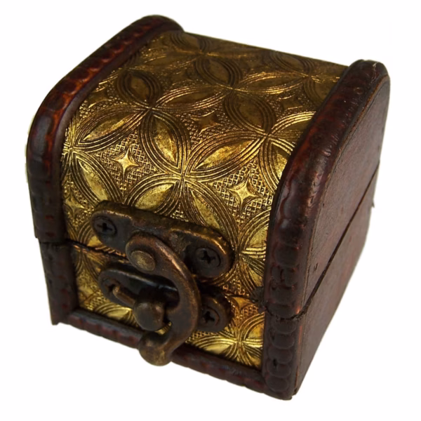 Mini Colonial Boxes - Gold