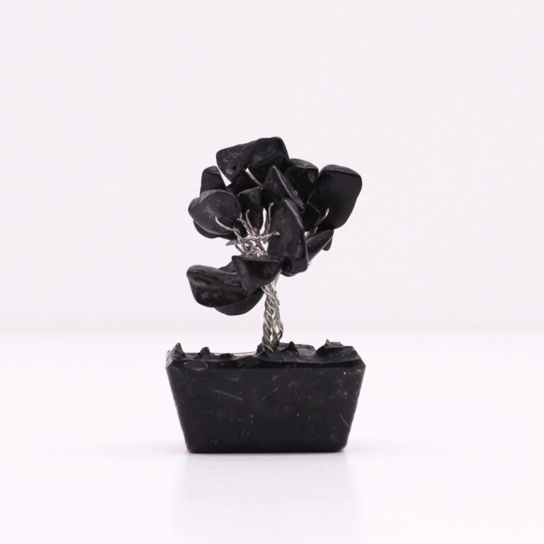 Mini-Gemstone-Trees-On-Orgonite-Base-Black-Agate-15-stones