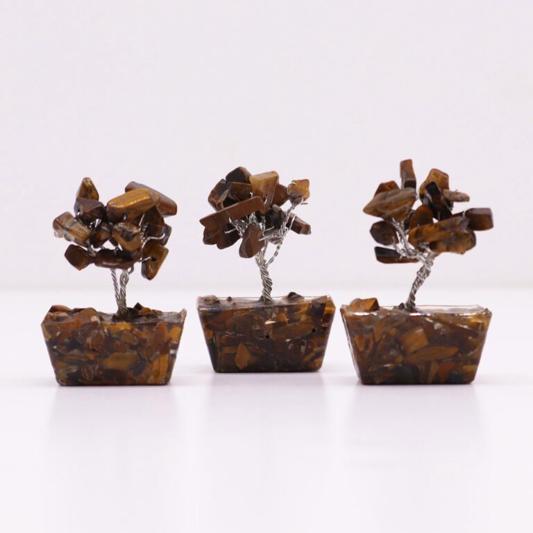 Mini-Gemstone-Trees-On-Orgonite-Base-Tigereye-15-stones