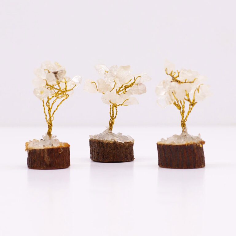 Mini-Gemstone-Trees-On-Wood-Base-Rock-Quartz-15-stones