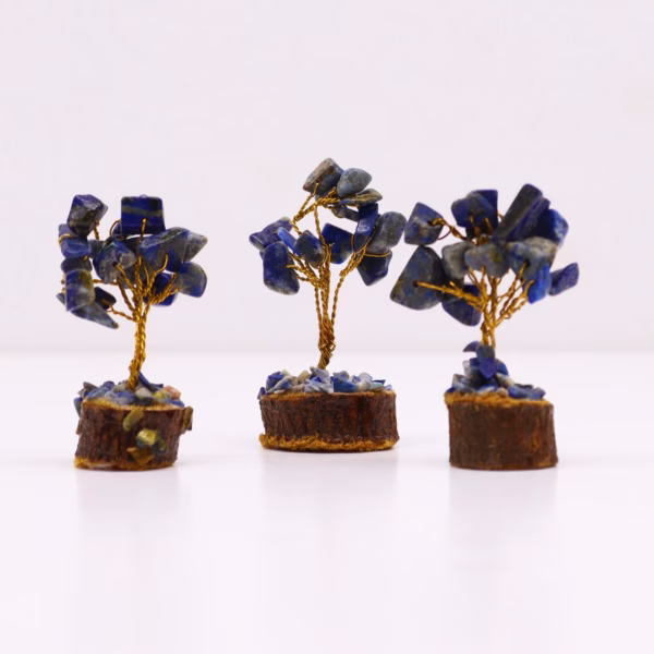 Mini Gemstone Tree På Trefot - Sodalitt (15 Steiner) - Bilde 2