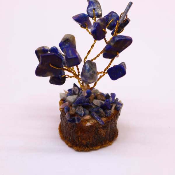 Mini Gemstone Tree På Trefot - Sodalitt (15 Steiner) - Bilde 7