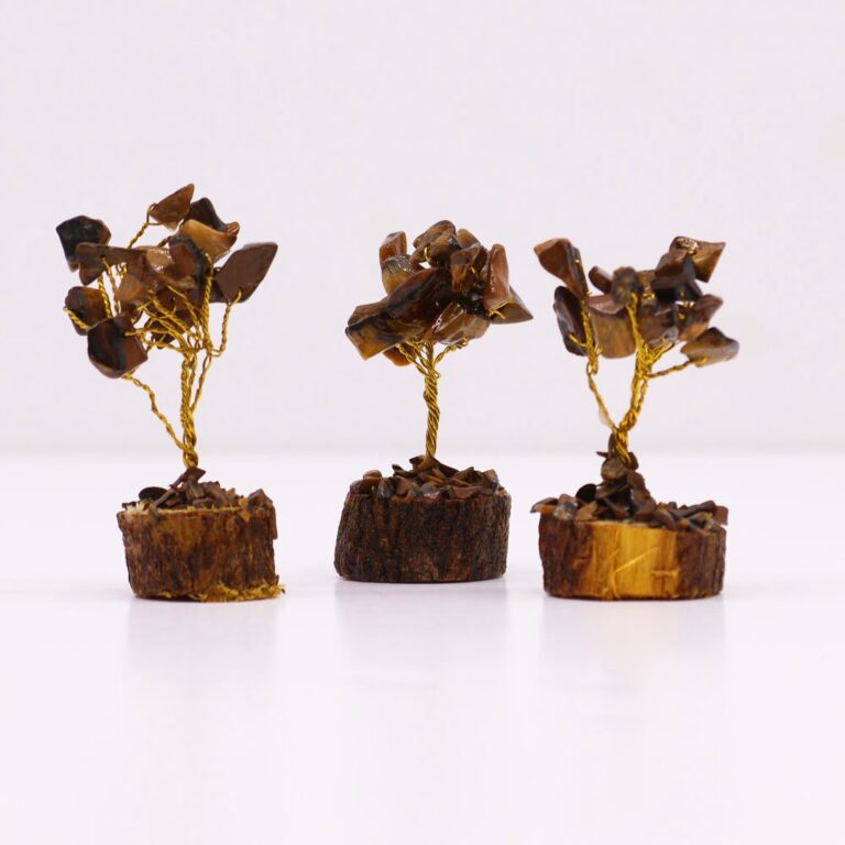 Mini-Gemstone-Trees-On-Wood-Base-Tigereye-15-stones