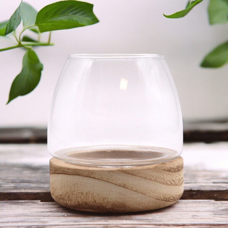Mini-Terarium-on-Natural-Tung-Wood-10x10cm