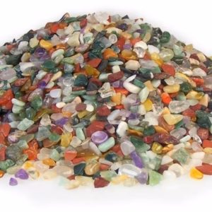 Mixed Natural Gemstone Chips - 1KG