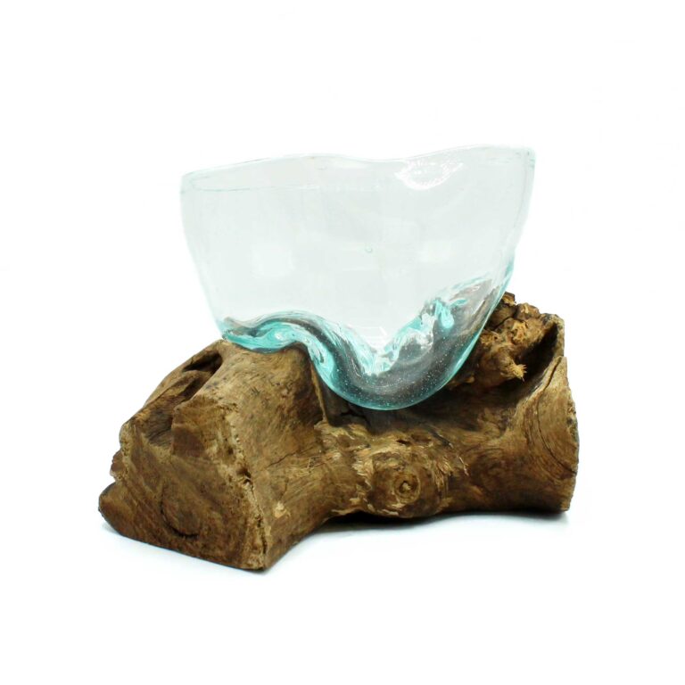 Molten-Glass-Arfully-Misshapen-Bowl-on-Wood
