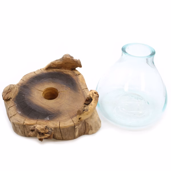 Pecera Grande De Vidrio Fundido - 32Cm - Imagen 12