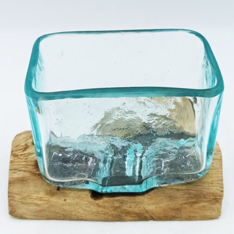 Molten-Glass-Tank-on-Wood-with-Stand-Small-Bowl