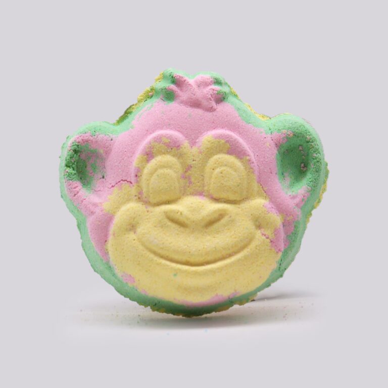 Monkey-Bathbomb-90g-Guava-Strawberry