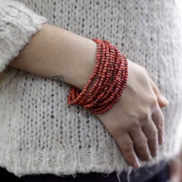 Multi-Bead Bangle Træspænde - Forskellige Farver - Billede 2