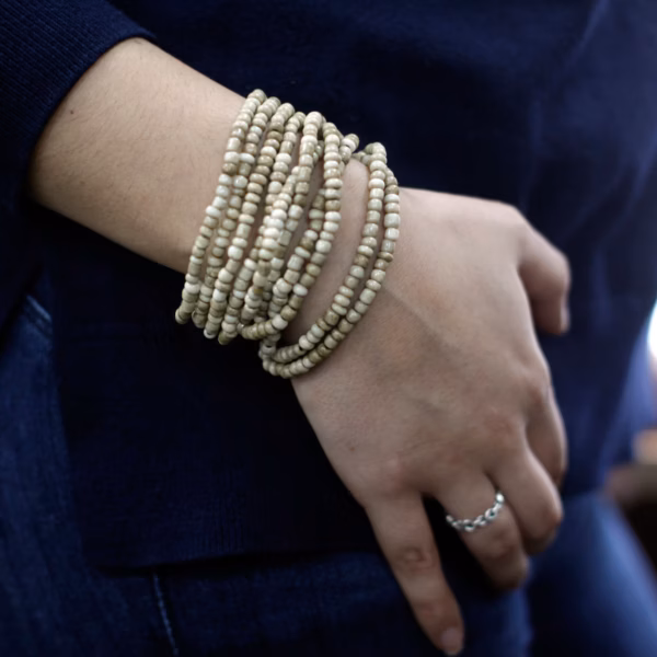Multi-Bead Bangle Træspænde - Forskellige Farver - Billede 4