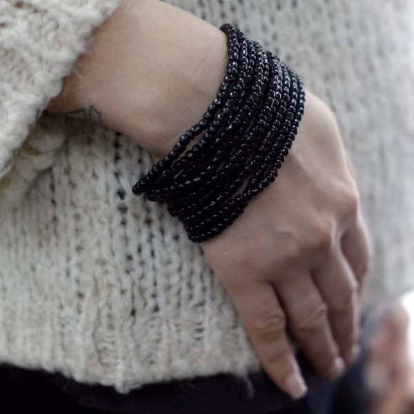 Multi-Bead Bangle Træspænde - Forskellige Farver - Billede 5