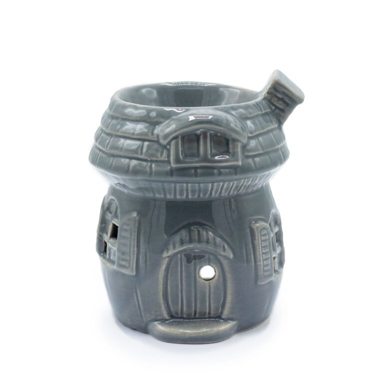 Mushroom-House-Oil-Burner-Grey