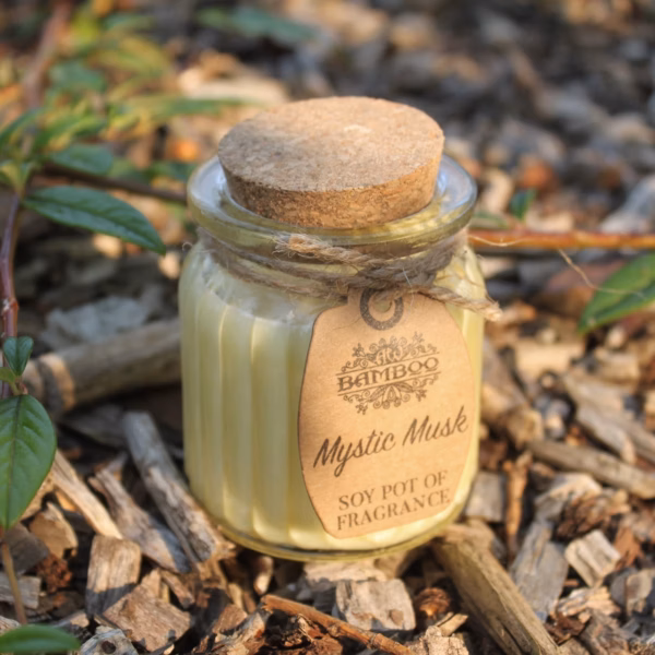 Mystic Musk Soy Pot Of Fragrance Candle - Bilde 3