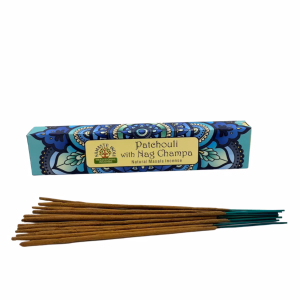 Namaste Mandala Masala Røgelse - Patchouli Med Nag Champa - Billede 2