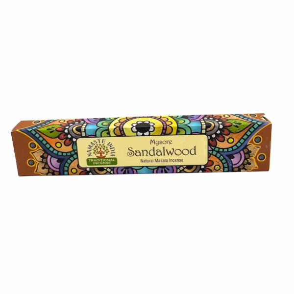 Masala Røkelse Namaste Mandala - Sandeltre - Bilde 4