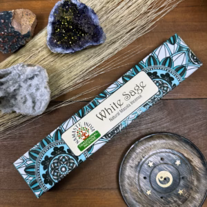 Masala Røkelse Namaste Mandala - Hvit Salvie