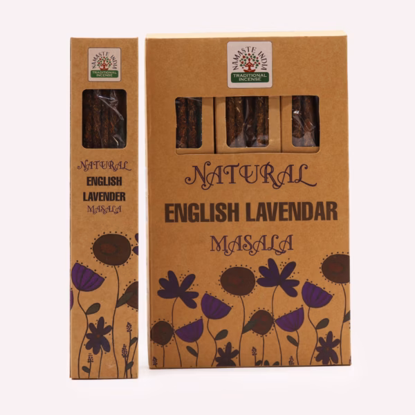 Naturlig Botanisk Masala Røgelse - Engelsk Lavendel - Billede 5