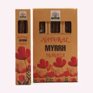 Naturlig Botanisk Masala Røgelse - Myrra