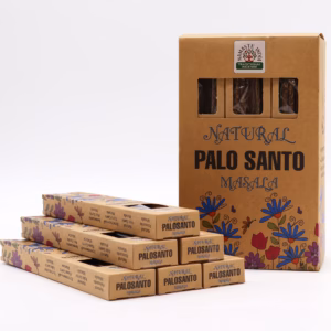 Naturlig Botanisk Masala Røgelse - Palo Santo