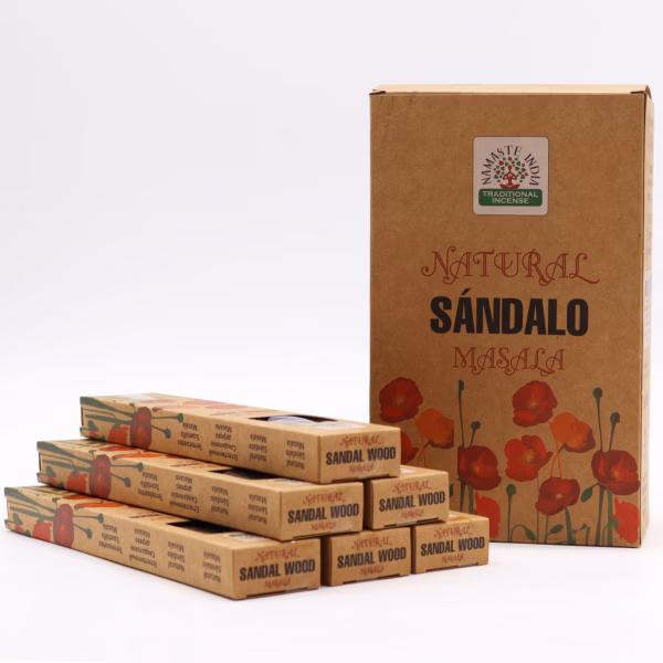 Masala Røkelse Naturlig Botanisk - Sandeltre - Bilde 5
