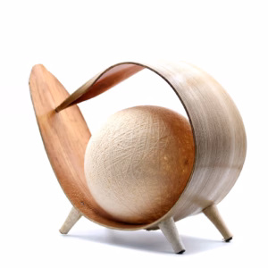 Kokosnøtt Lampe Naturlig - Natural Loop