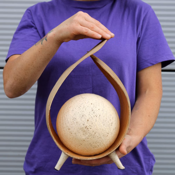 Kokosnøtt Lampe Naturlig - Natural Wrapover - Bilde 3