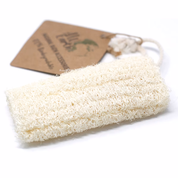 Naturlig Loofahskrubb På Tau - 5" - 12,7 cm - Bilde 3