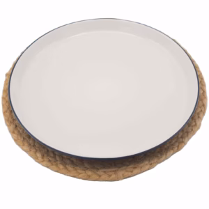 Set de Table Naturel - Jute 30cm - Imprimé Chakra