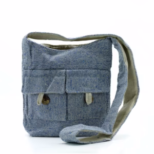 Natural Tones Vesker med To Lommer - Comp Denim - Medium