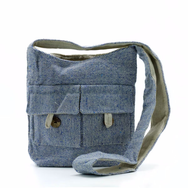 Bolso De Dos Bolsillos  - Comp Denim - Mediano