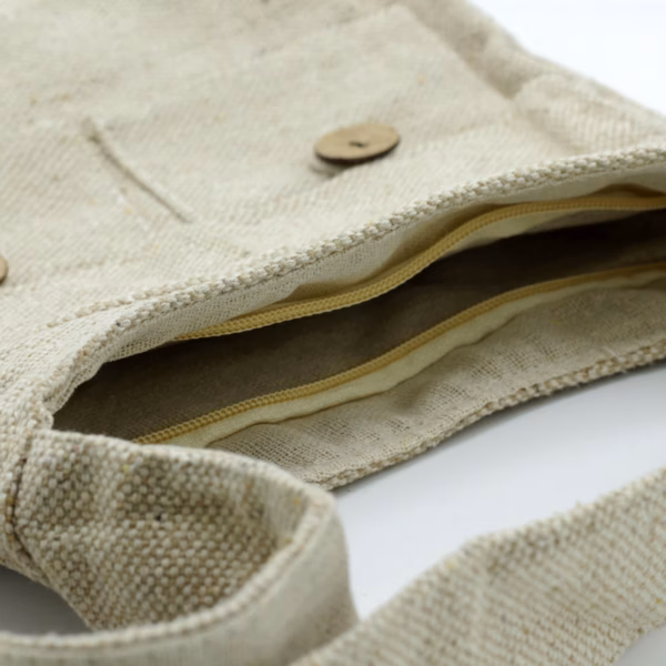 Natural Tones Two Pocket Bags - Soft Lavender - Large - Image 2