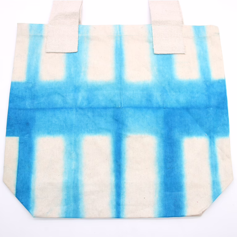 Natural-Tye-Dye-Cotton-Bag-8oz-38x42x12cm-Sky-Blue-Blocks-Natural-Handle
