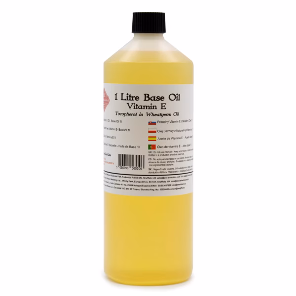 Vitamine E Naturelle - Huile de Base 1 Litre
