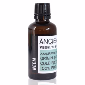 Basisöle - Bernsteinfarbene Flasche 50ml Niemöl - 50ml