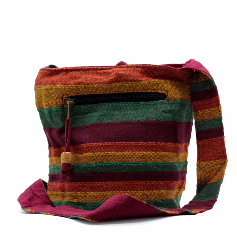 Nepal-Sling-Bag-Mountain-Trek-Tan-Greens