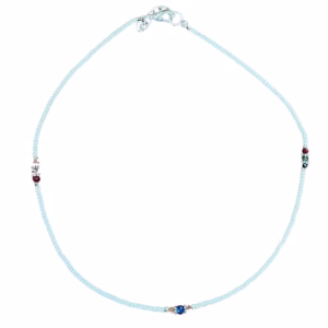 Nepalese Extra Fine Gem Necklace - Pearl & Cut Beads