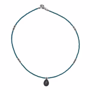 Collar Nepalés de Gemas Extra Finas - Turquesa y Gota