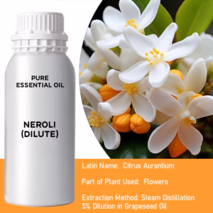 Neroli Fortyndet Ren Æterisk Olie 500ml