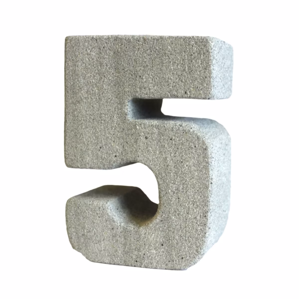 No.5 Granite Kerze Holder
