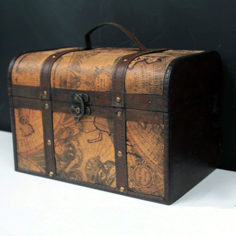 Old-Map-Chest-Set-of-3